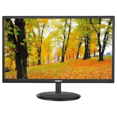 Frontech MON-0006 | 18.5 INCH LED Monitor | Slim and Stylish Design | Gaming Desktop, Black